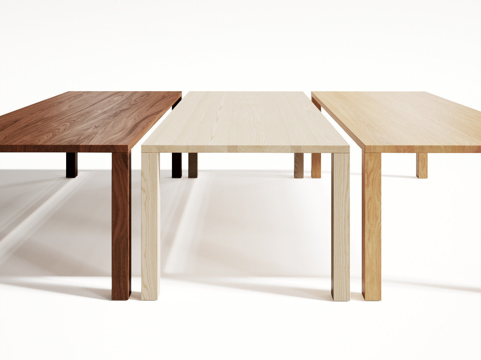 Pjur 240 Dining Table 3D model_1