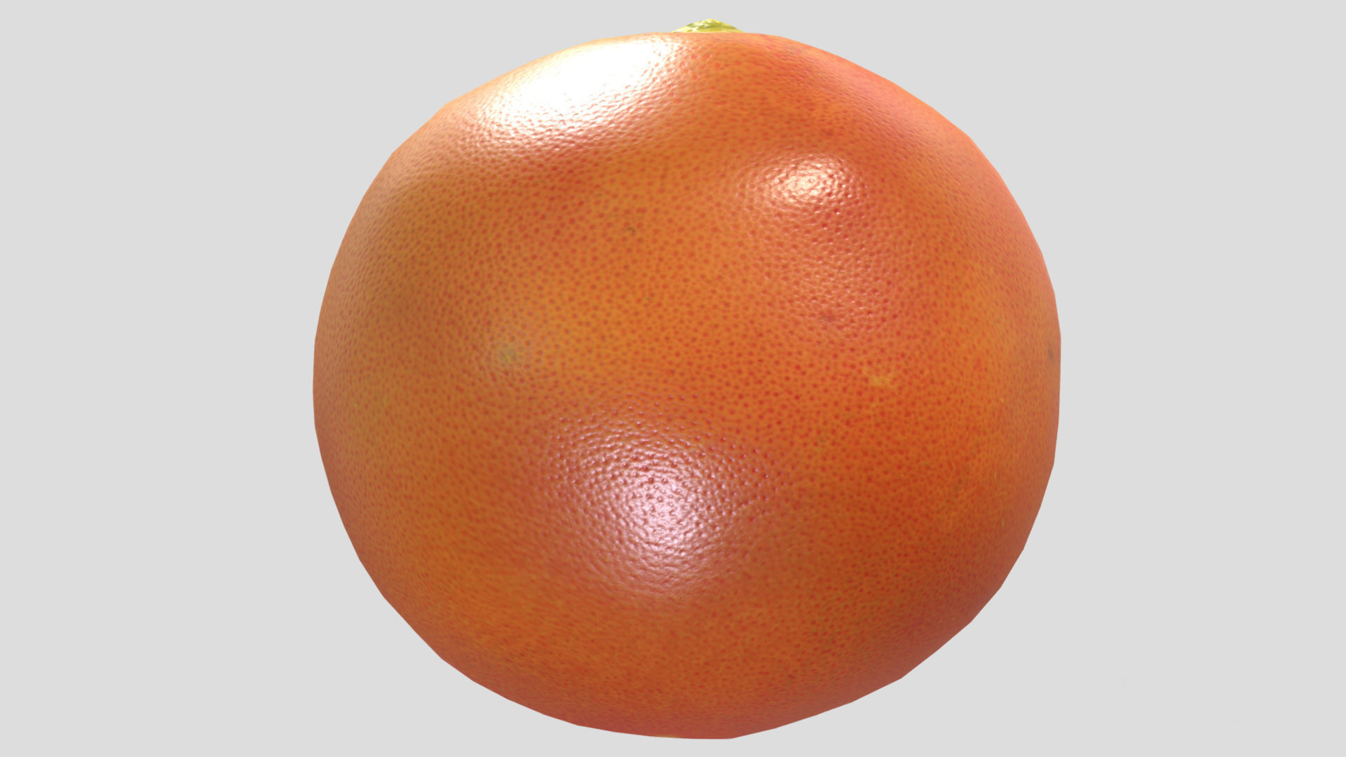 Clementine Low Poly 3D model_4