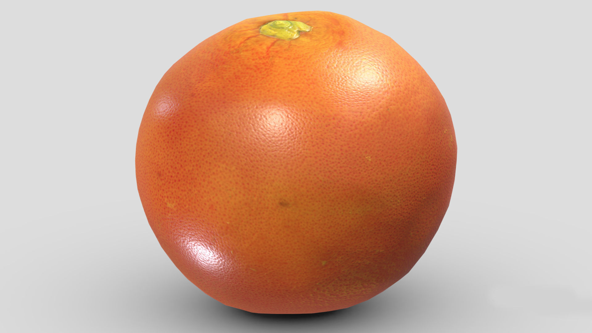 Clementine Low Poly 3D model_6