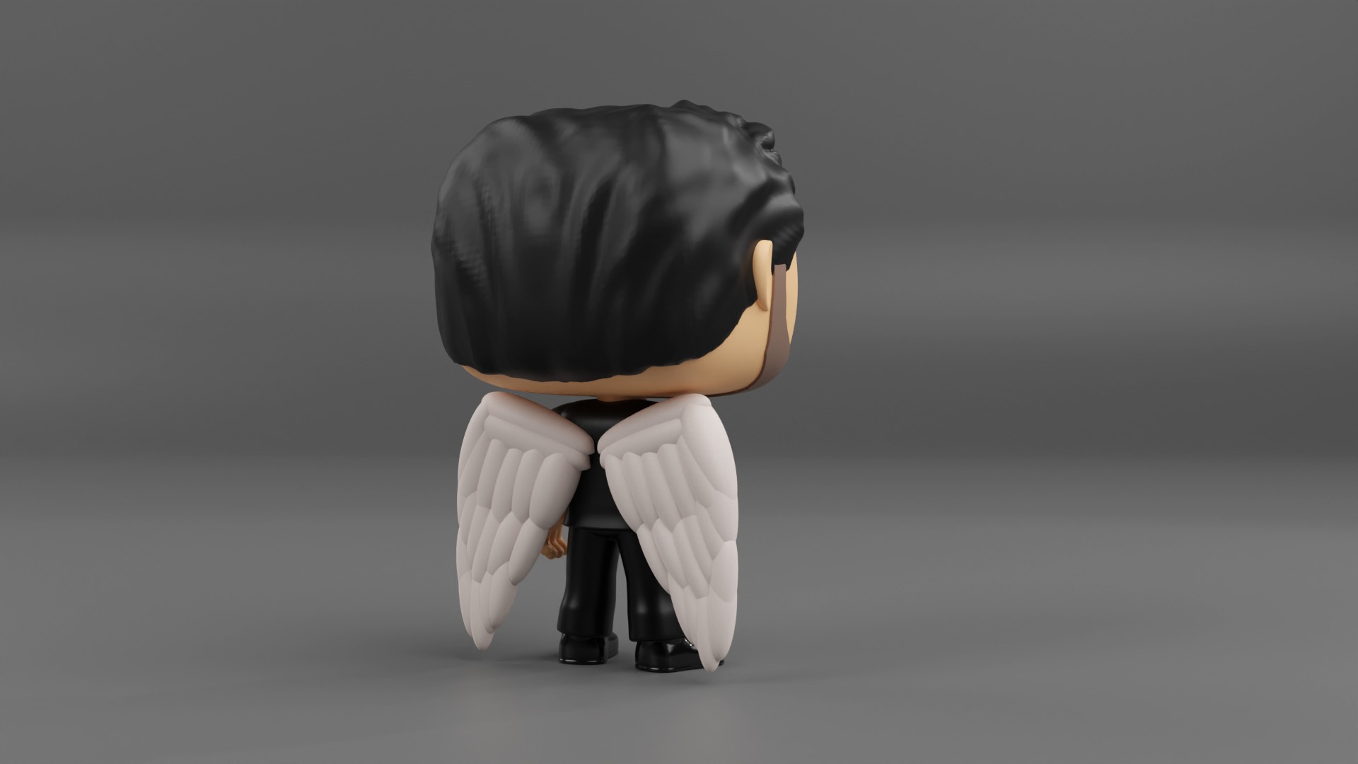 Lucifer Morningstar funko pop from the tv show lucifer 3D print model_8