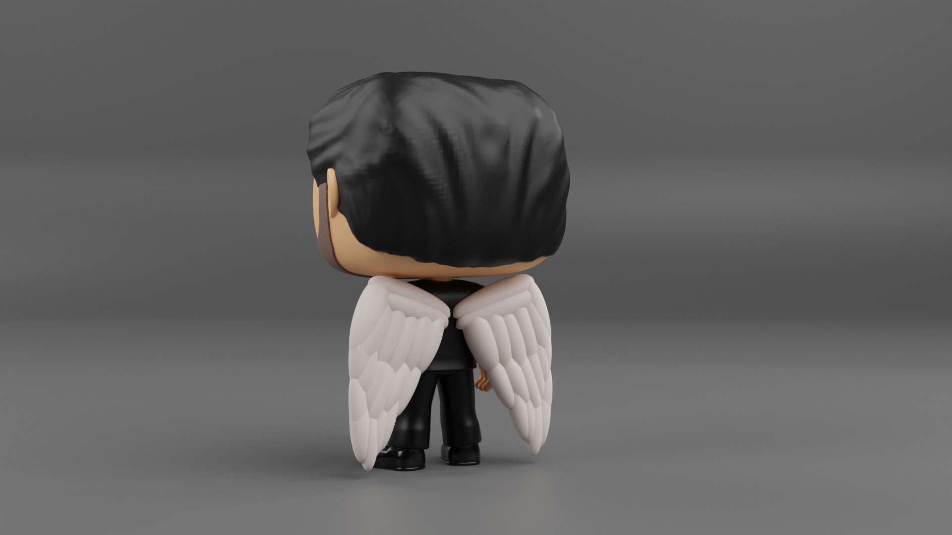 Lucifer Morningstar funko pop from the tv show lucifer 3D print model_10