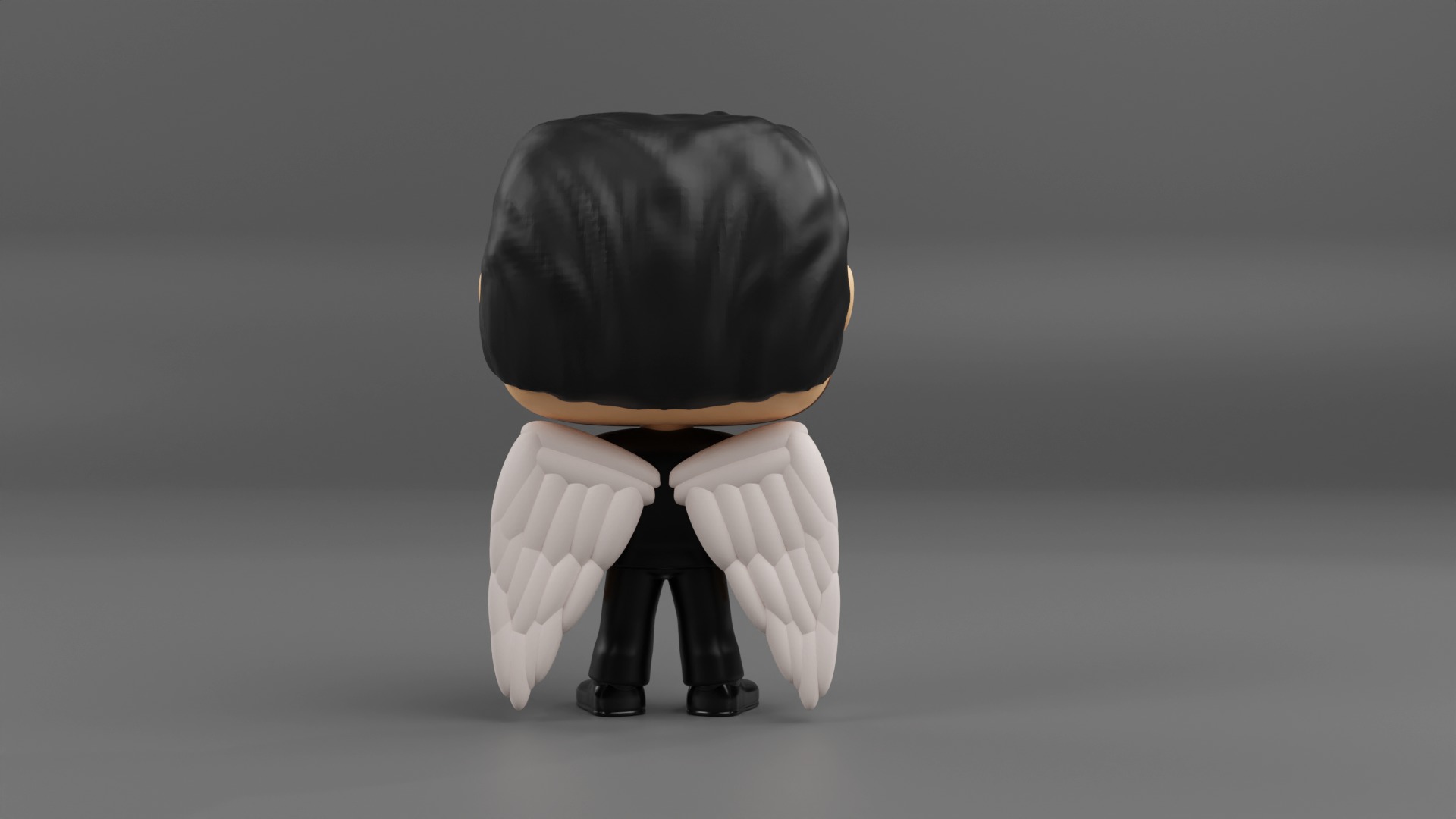 Lucifer Morningstar funko pop from the tv show lucifer 3D print model_9