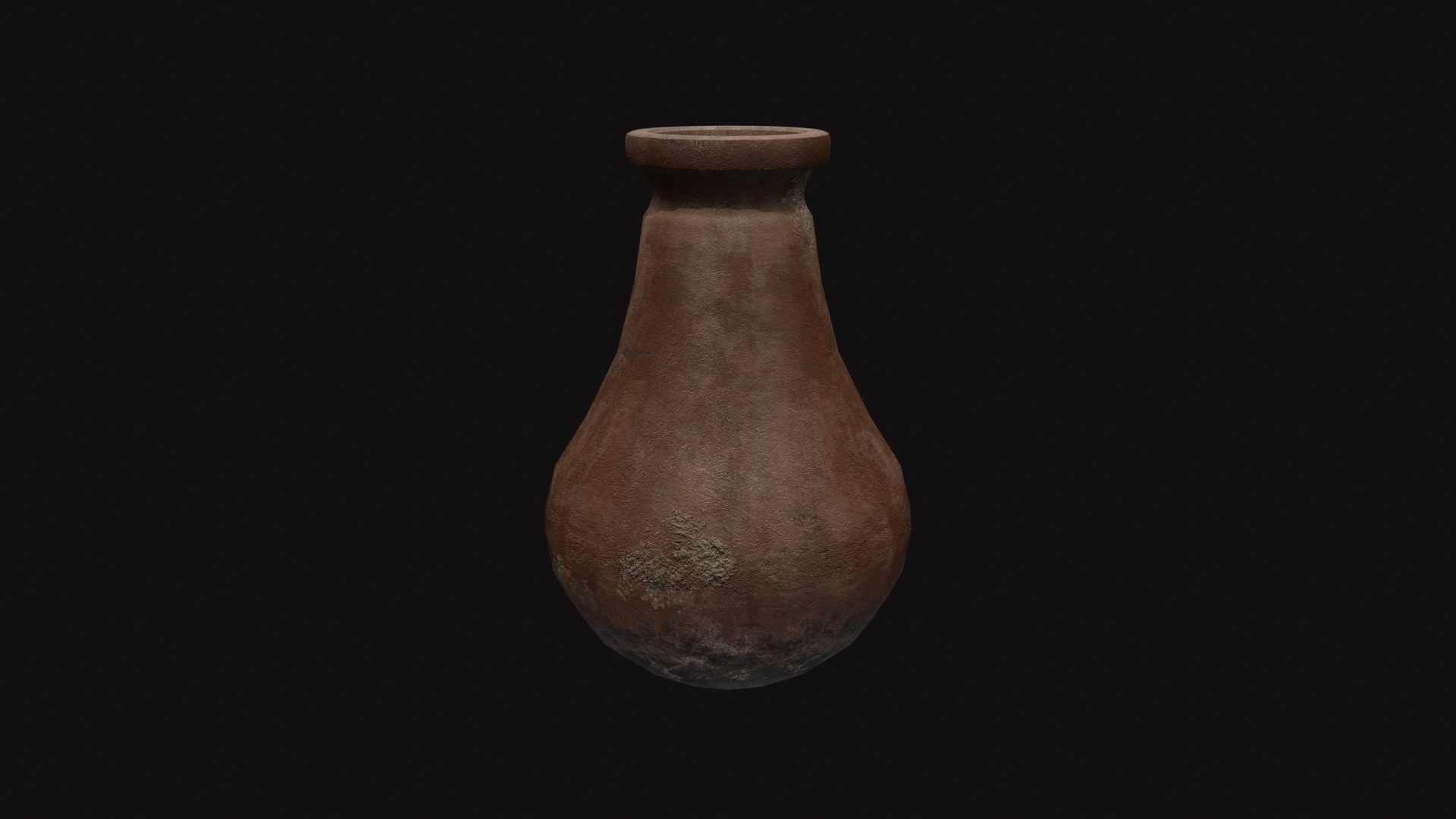 Medieval Jar V01 Low-poly 3D model_4