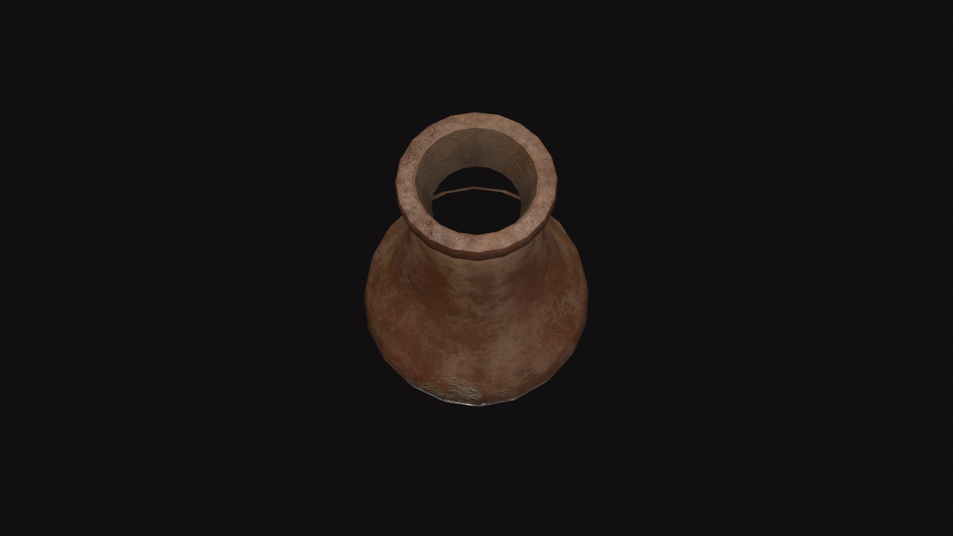 Medieval Jar V01 Low-poly 3D model_7