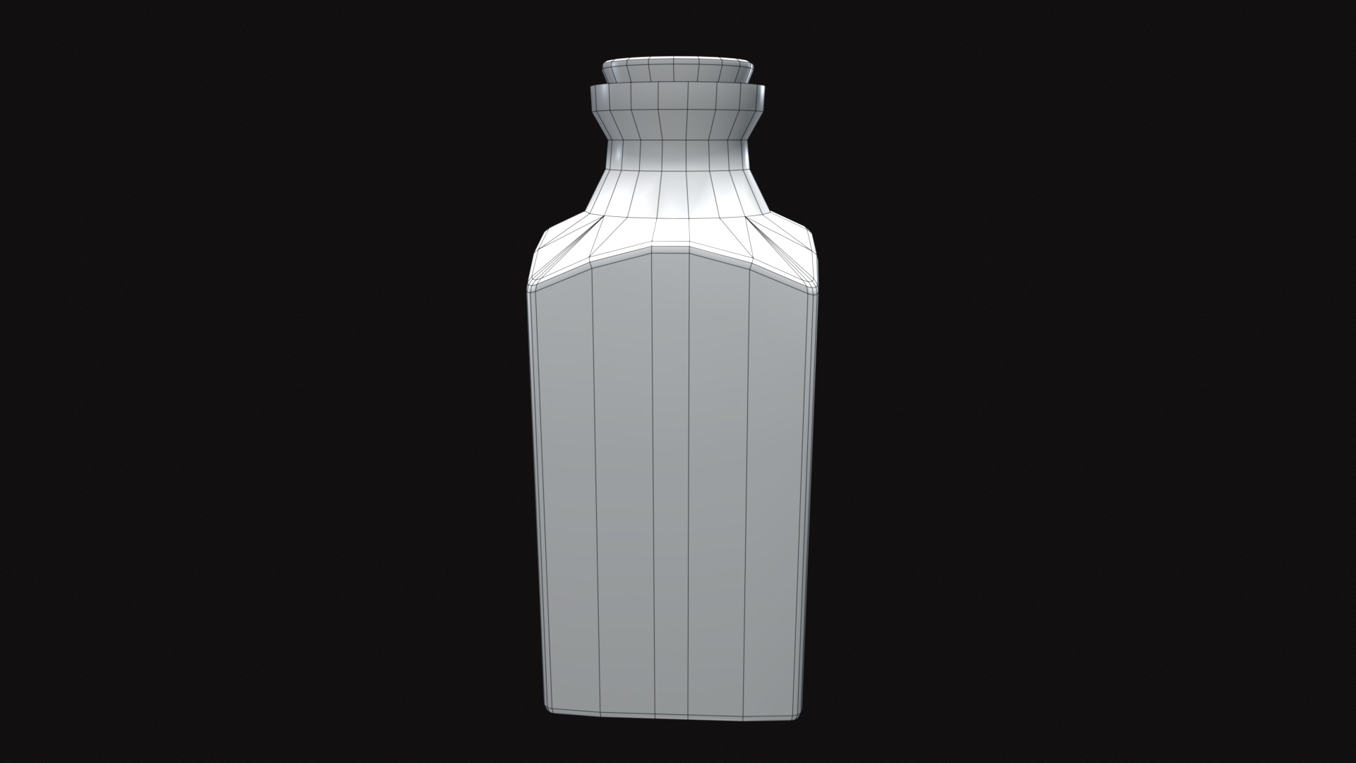 Medieval Jar V06 Low-poly 3D model_9