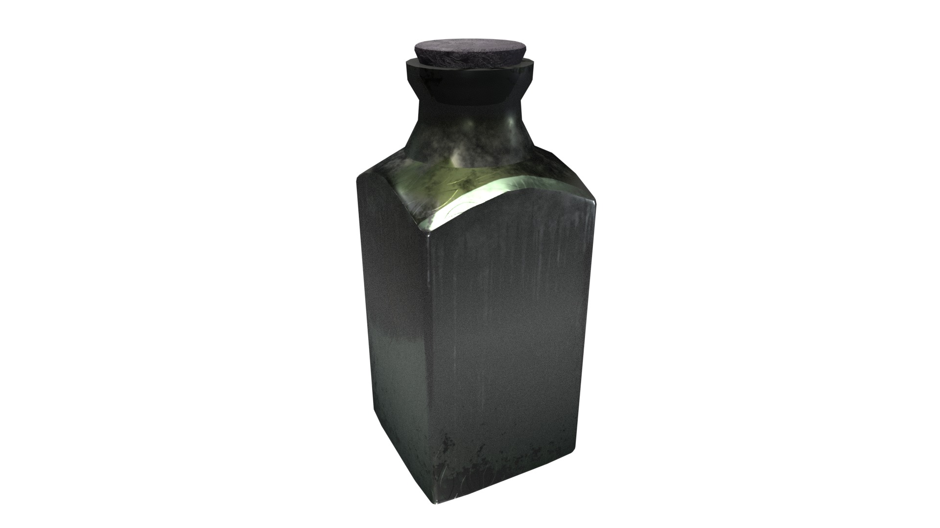 Medieval Jar V06 Low-poly 3D model_8