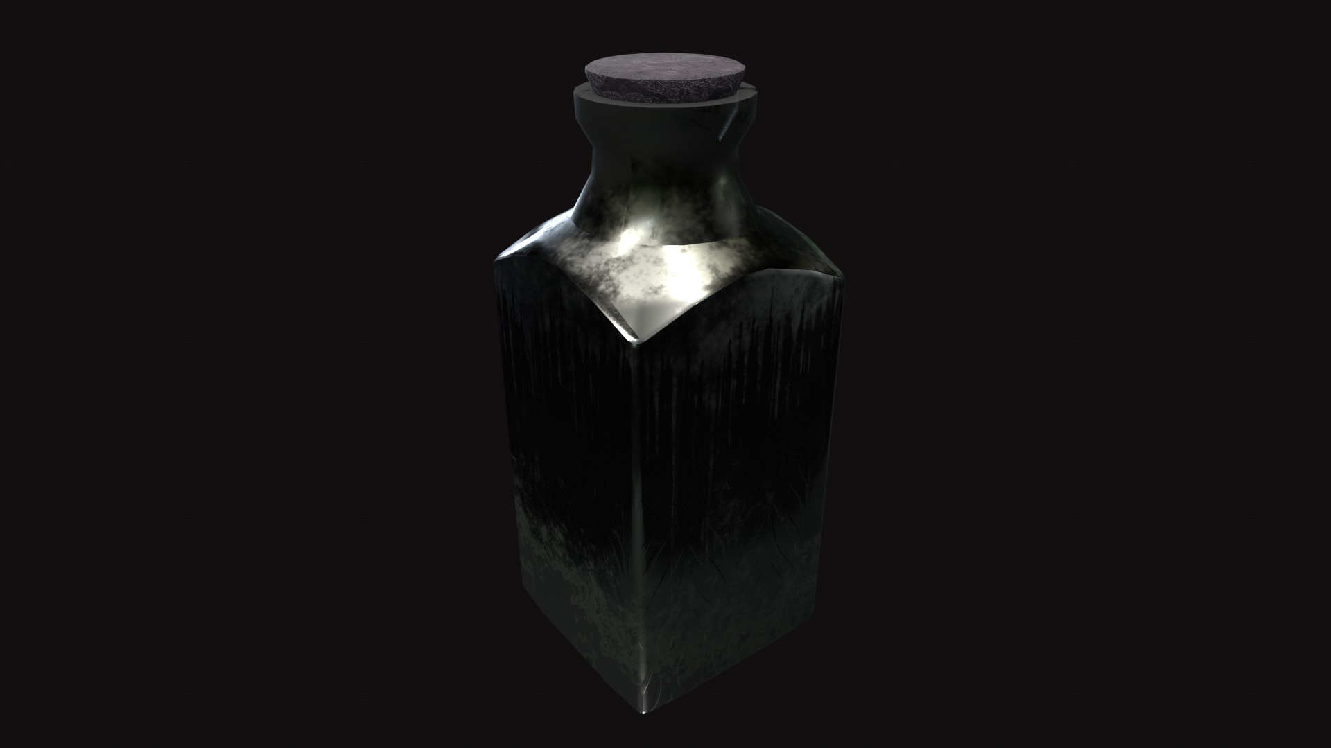 Medieval Jar V06 Low-poly 3D model_2