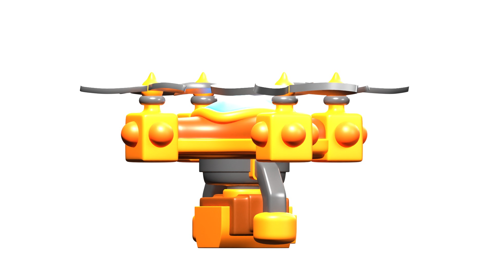 Camera Drone 3D model_13