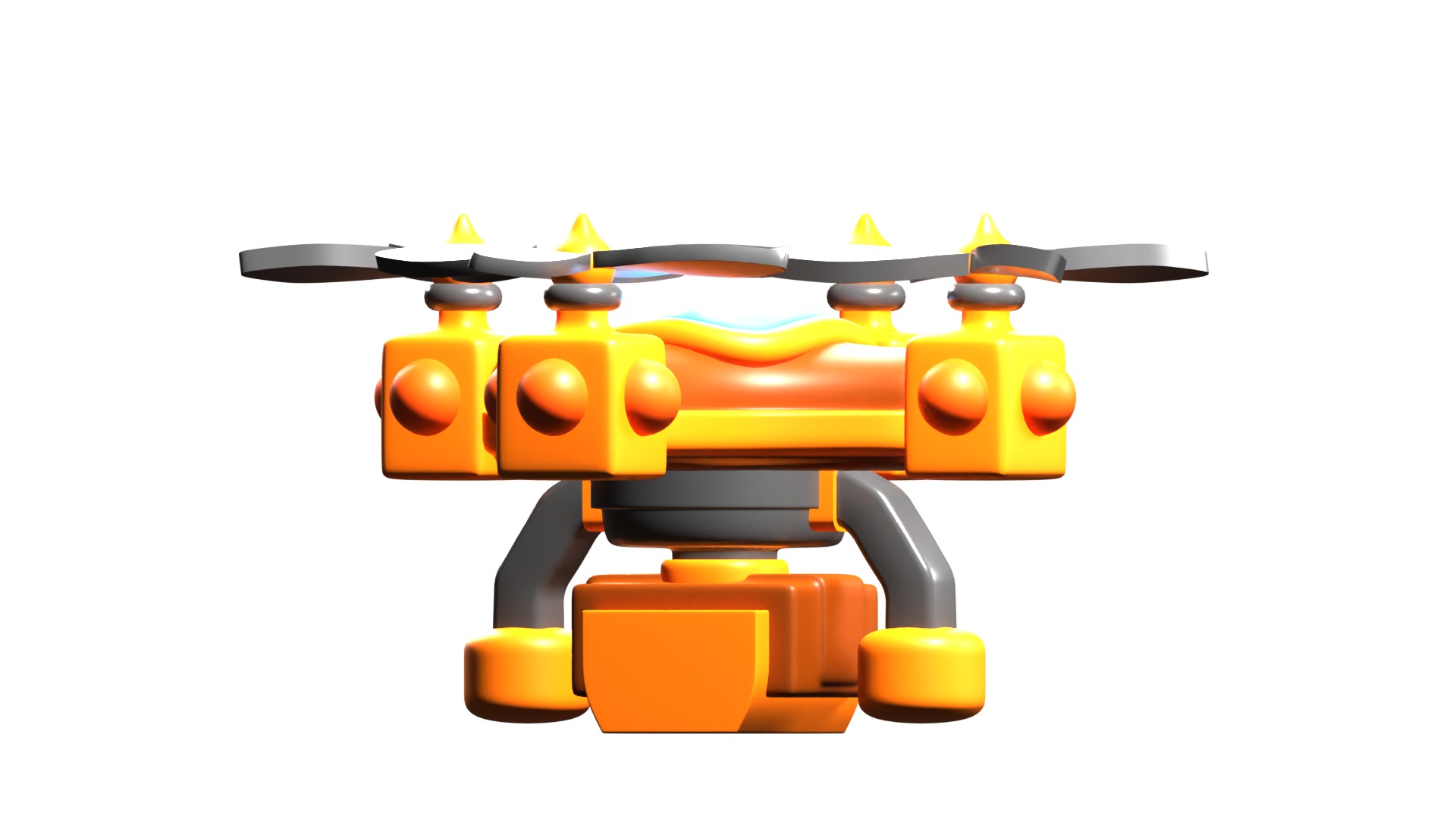 Camera Drone 3D model_11