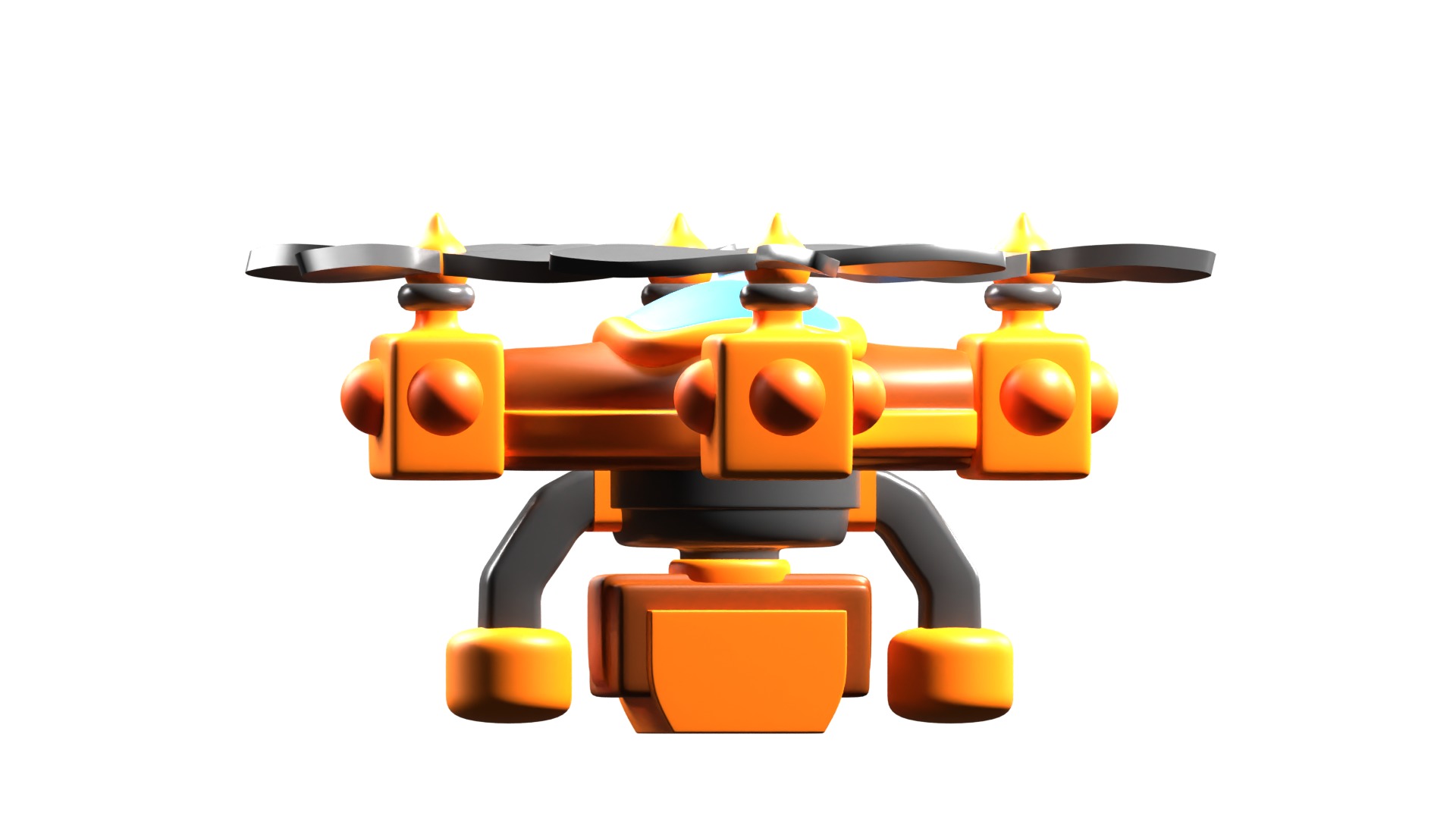 Camera Drone 3D model_9