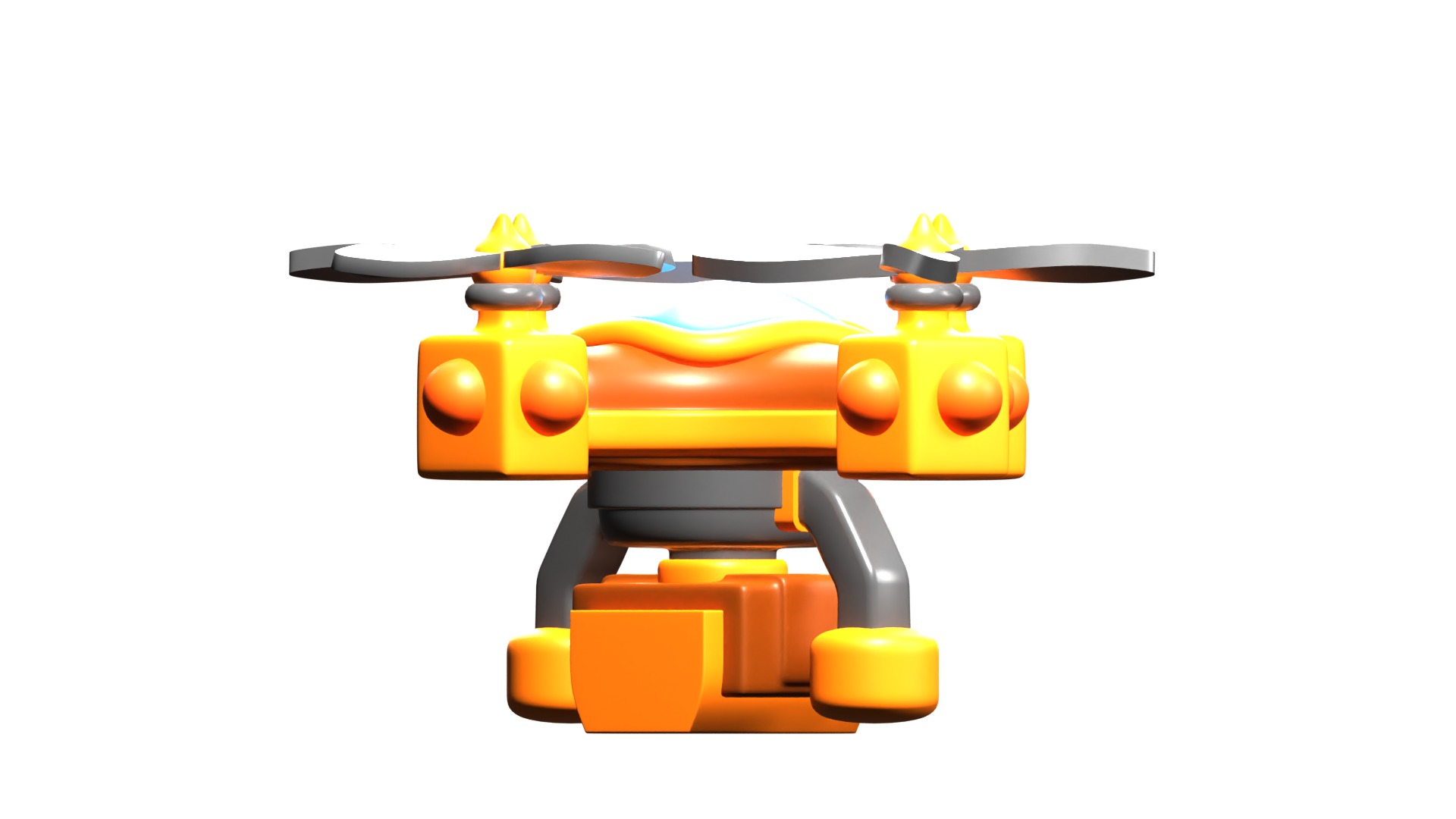 Camera Drone 3D model_12