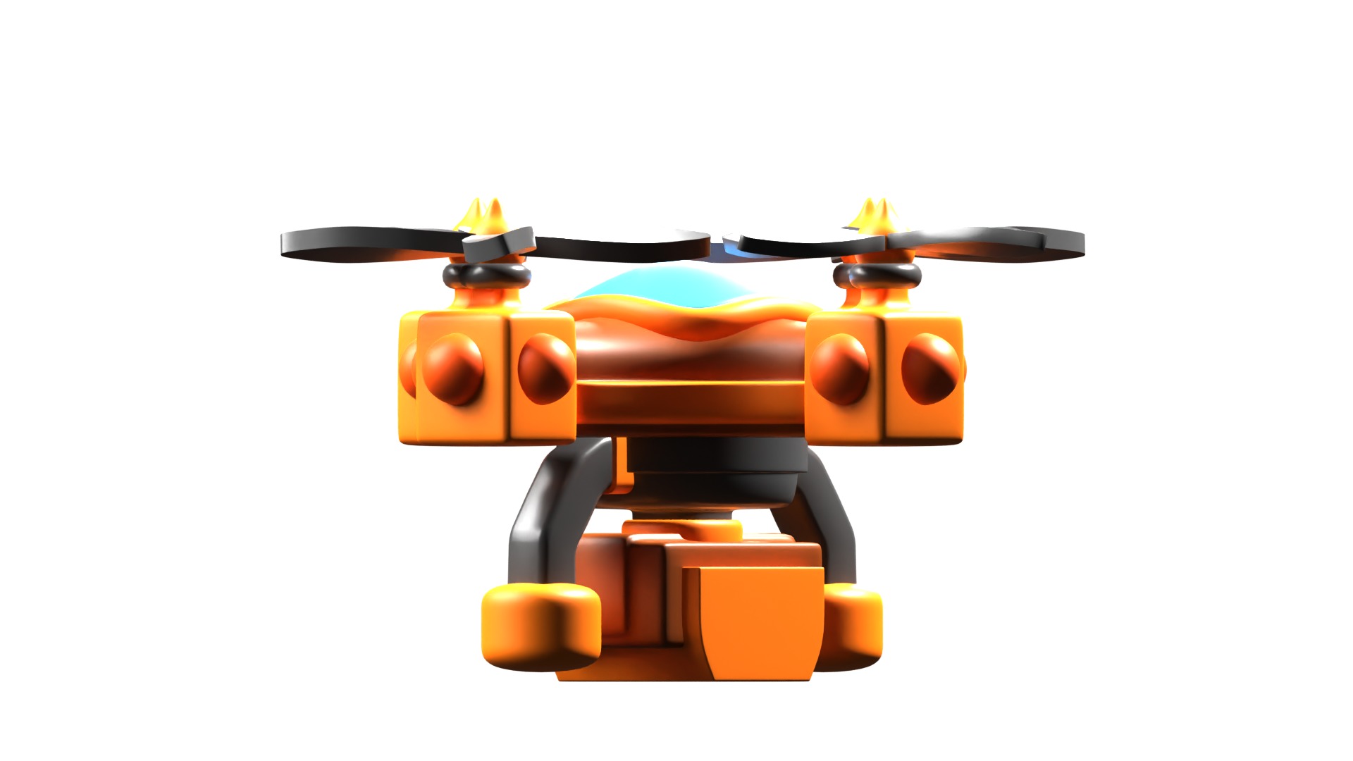 Camera Drone 3D model_7