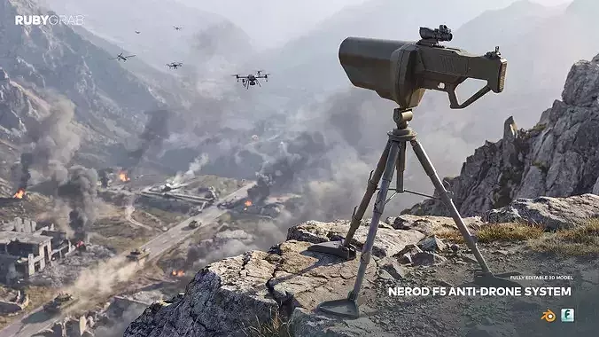 NEROD F5 Anti-Drone System