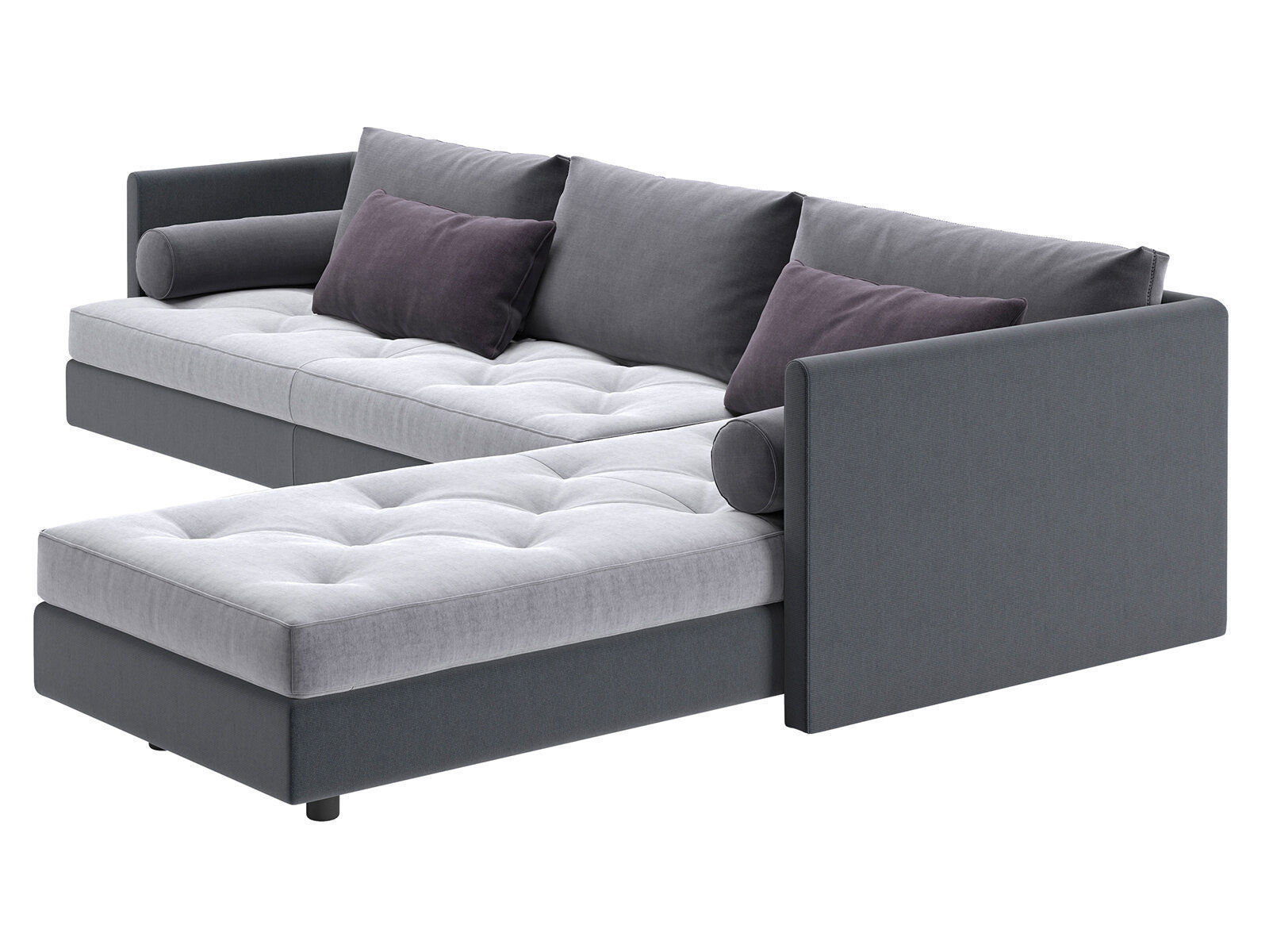 Nomade 2 Corner Sofa 3D model_4