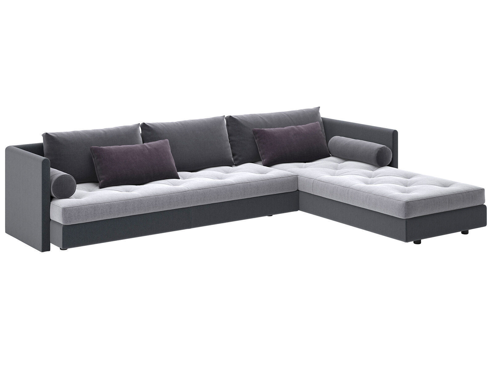Nomade 2 Corner Sofa 3D model_1
