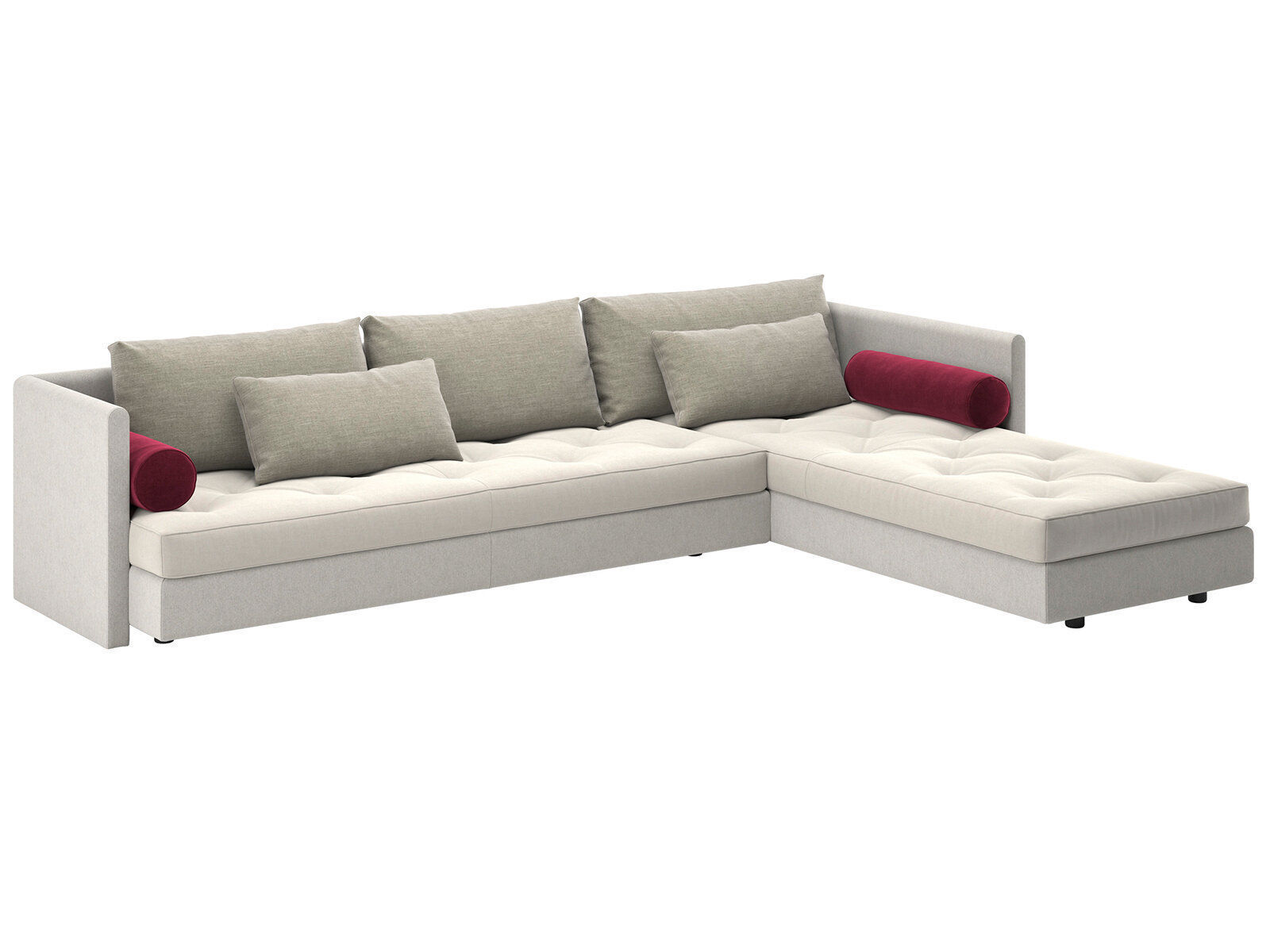 Nomade 2 Corner Sofa 3D model_2