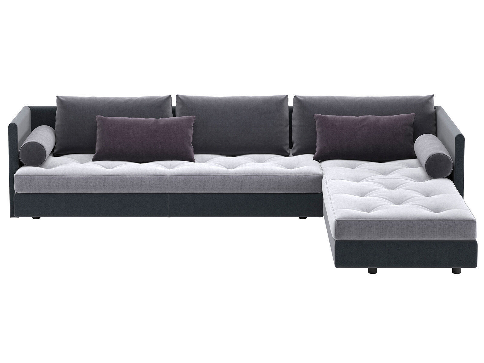 Nomade 2 Corner Sofa 3D model_6