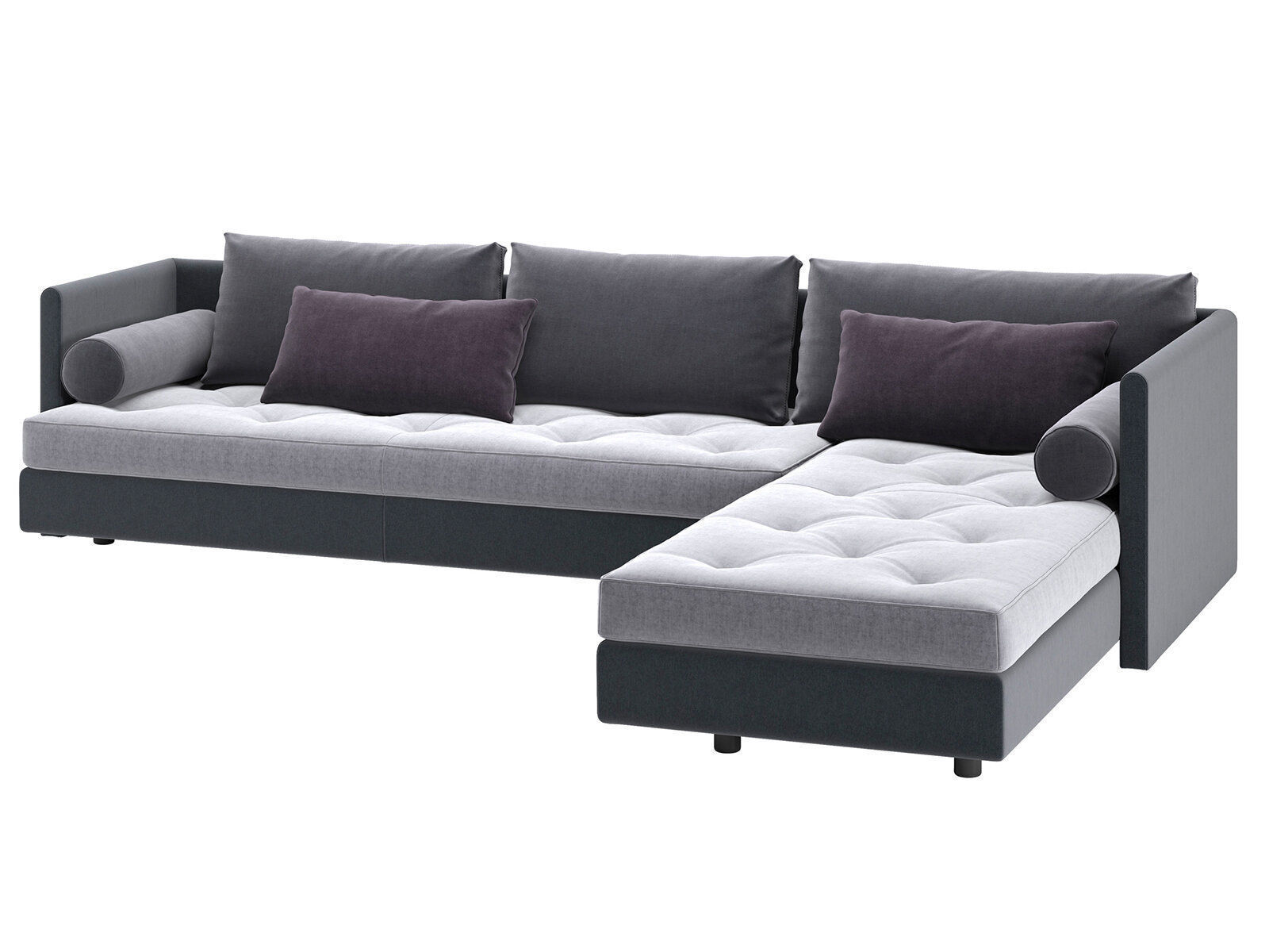 Nomade 2 Corner Sofa 3D model_9