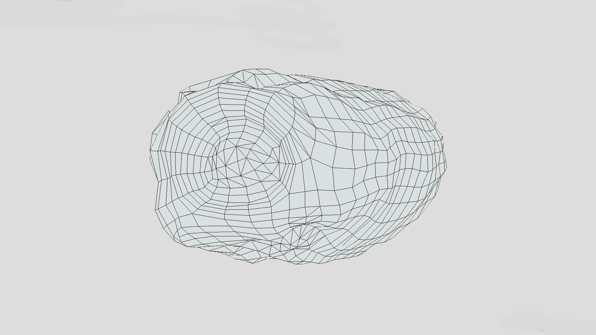 Dates Low Poly 3D model_9