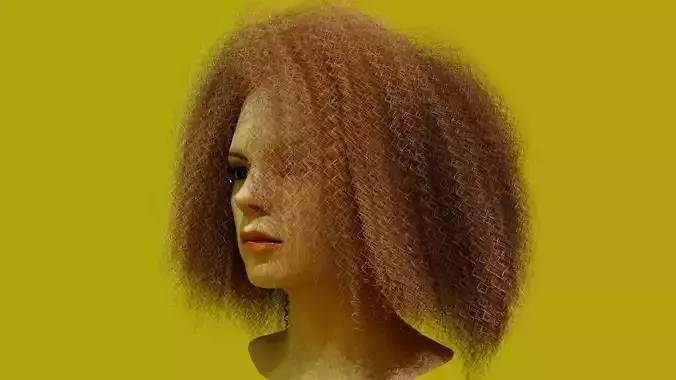 Female hair