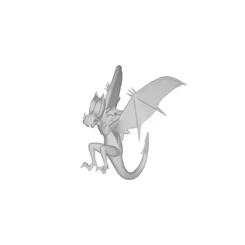 Pokemon Noivern 3D Print Model STL for 3D Printing Print Ready