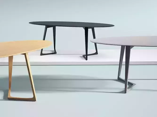 Twist Oval Dining Table 220