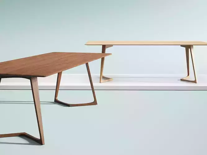 Twist Rectangular Dining Table 240