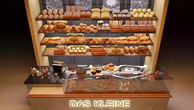 Bakery 3D model