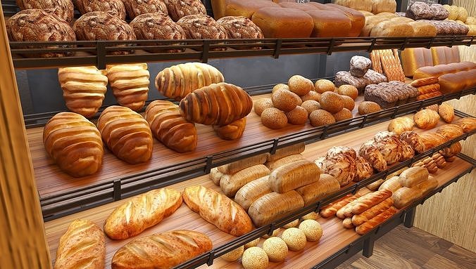Bakery  3D model 3