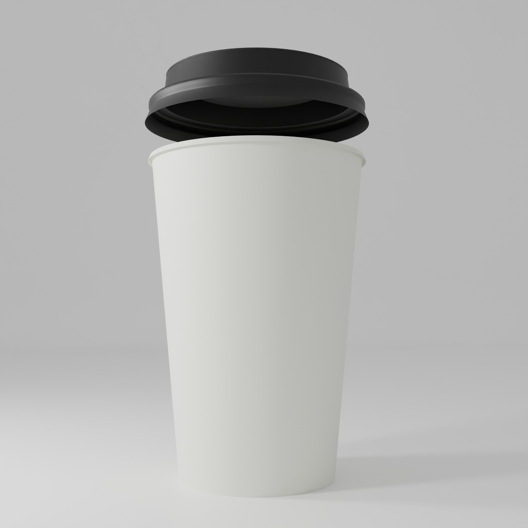 Coffee cup 3d model for mockup 3D model_4