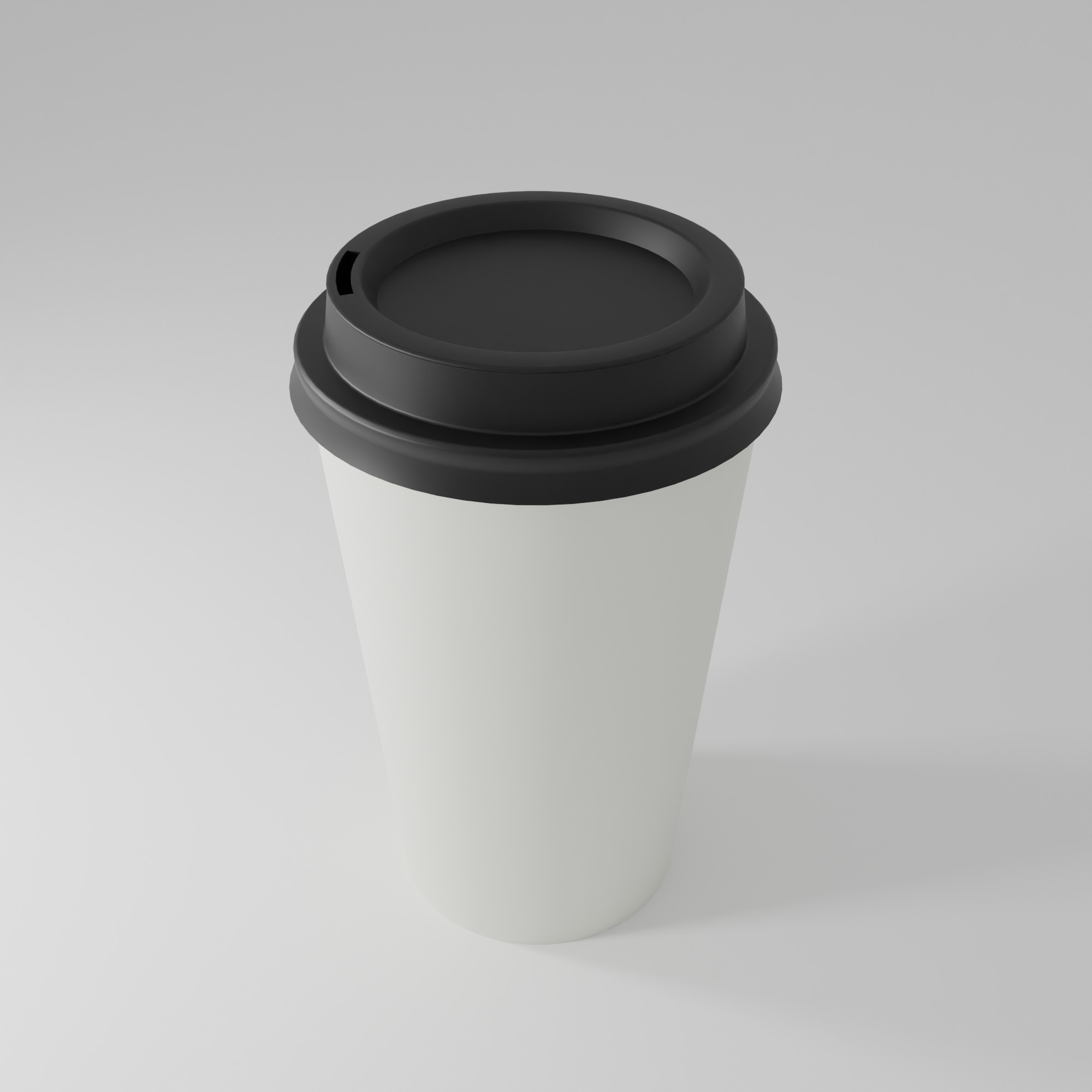 Coffee cup 3d model for mockup 3D model_2