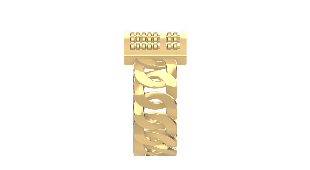0254 Abacus Cuban Ring 3D print model_3
