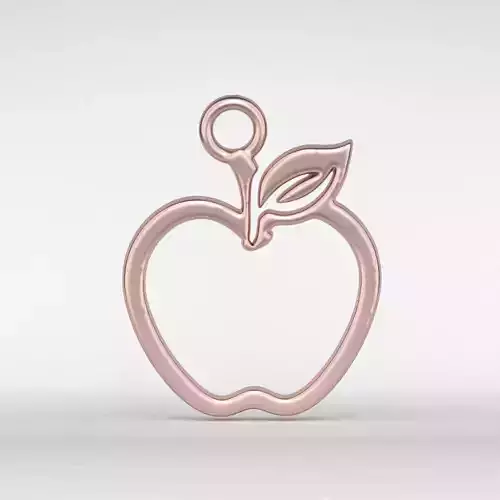 Apple Pendant 3D print model