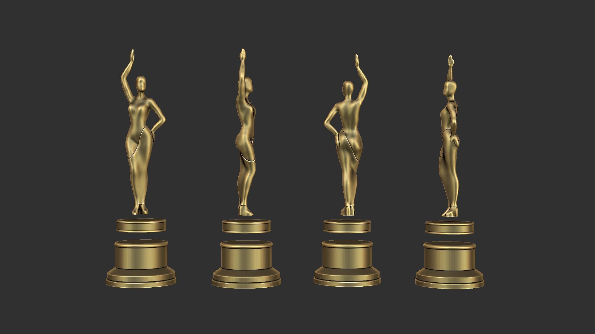 Film Award 3D print model_10