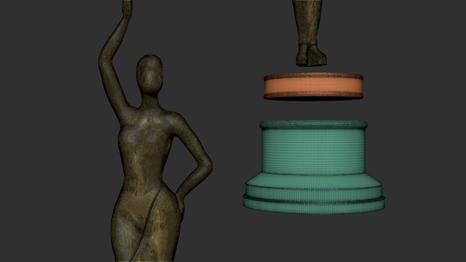 Film Award 3D print model_9