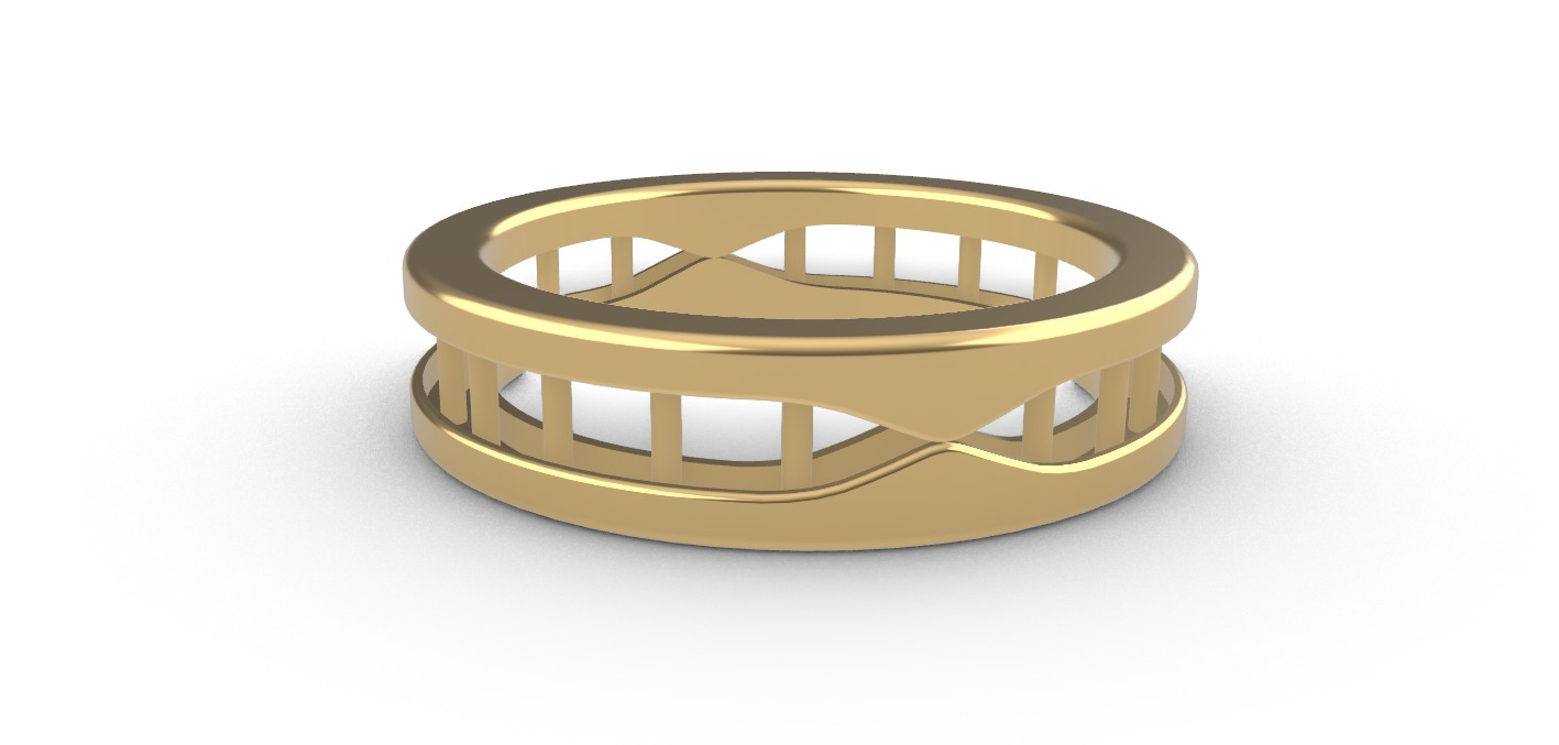 0258 Bvlgari Shape Abacus Ring 3D print model_5