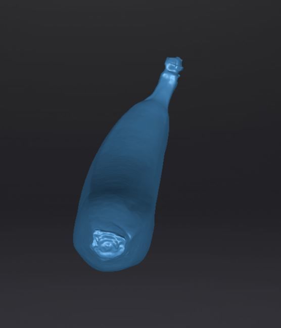 banane Low-poly 3D model_4