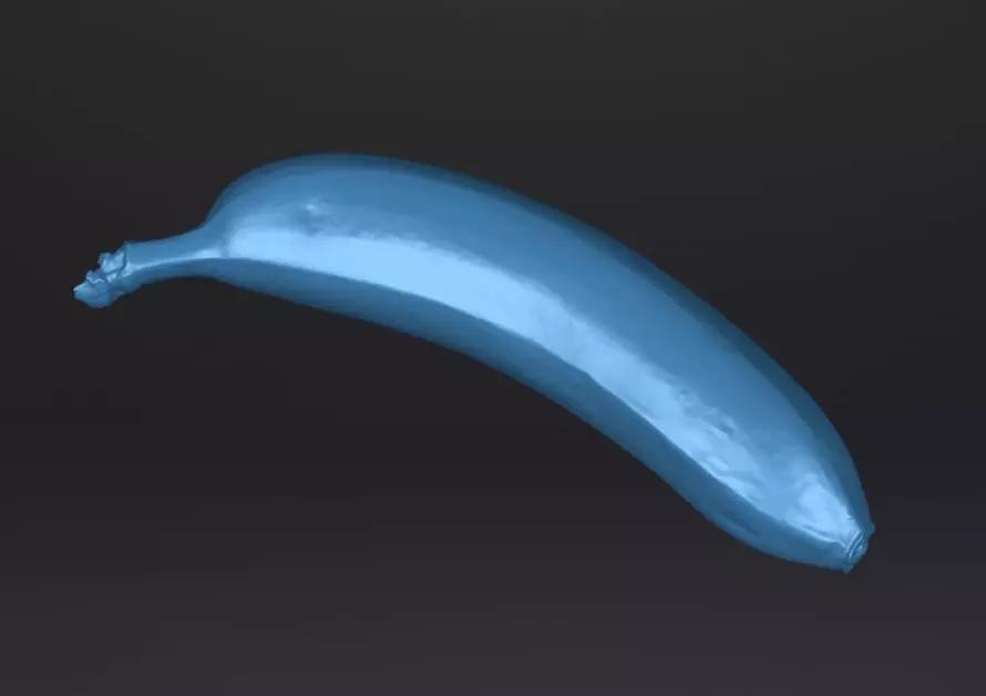 banane Low-poly 3D model_0