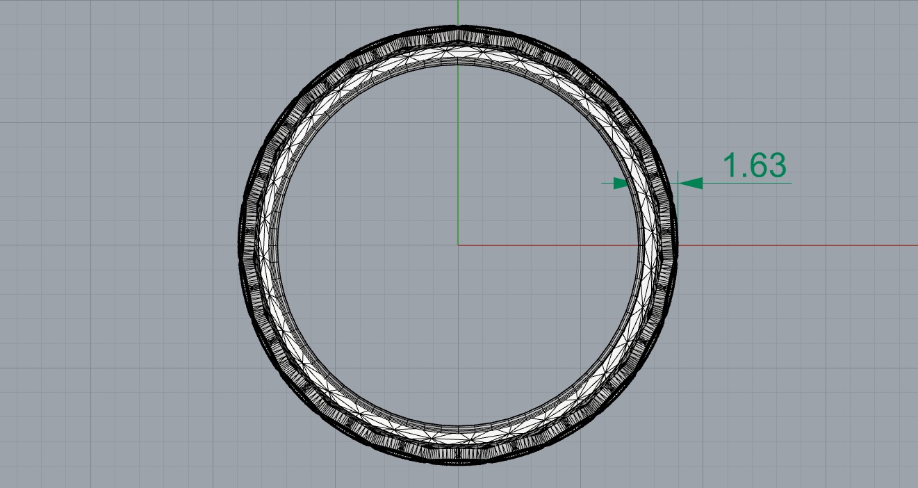 0261 Coin Ring 3D print model_5