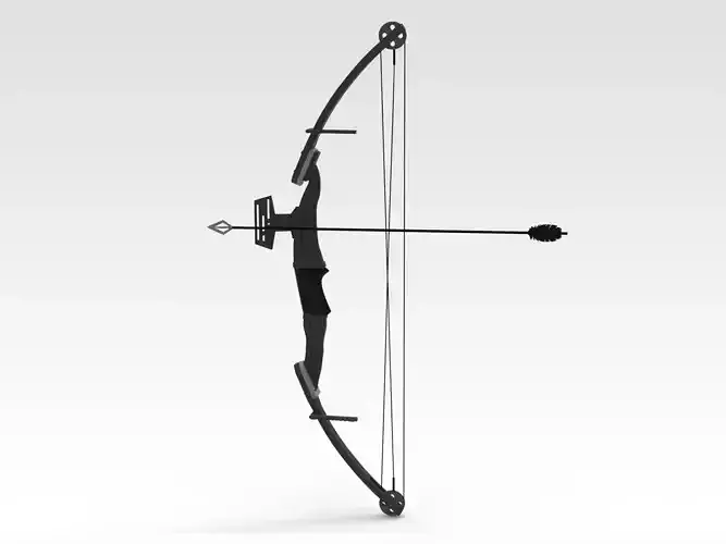 Archery Low-poly 3D model