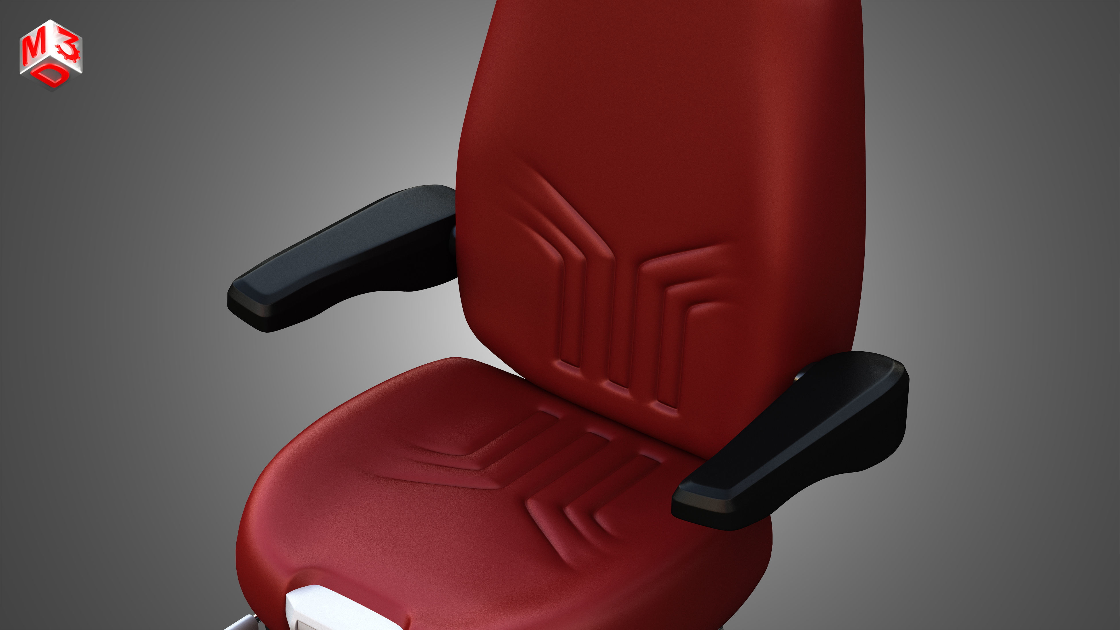 Vehicle Seat A2 3D model_11