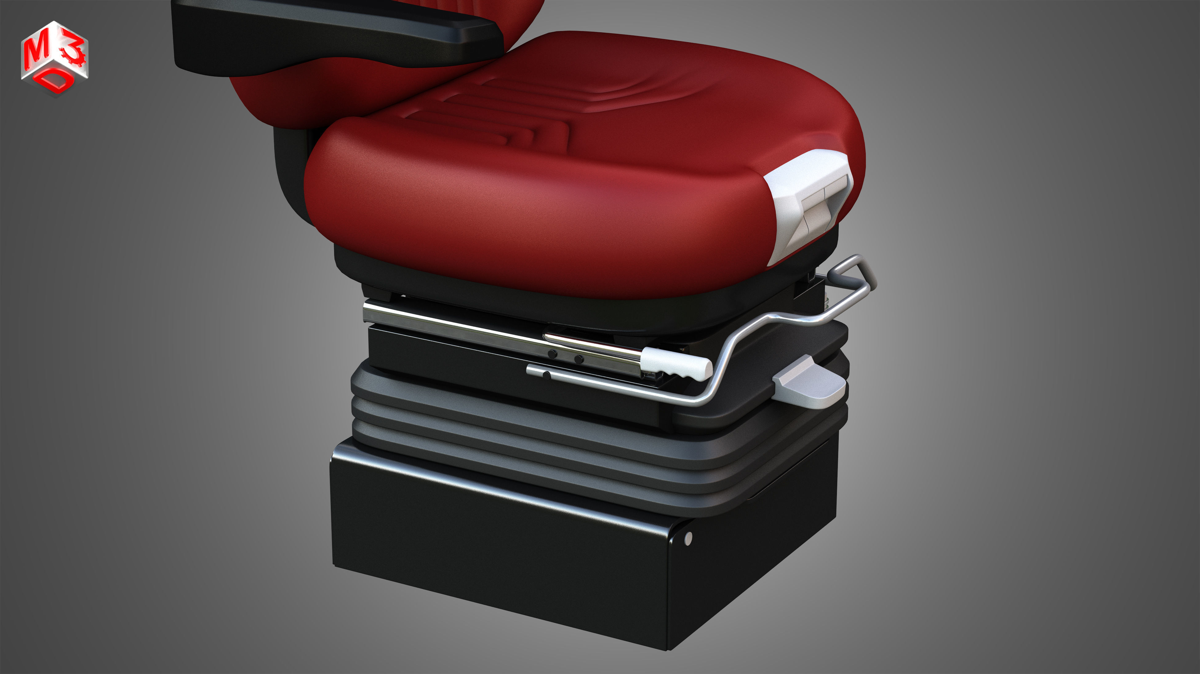 Vehicle Seat A2 3D model_15