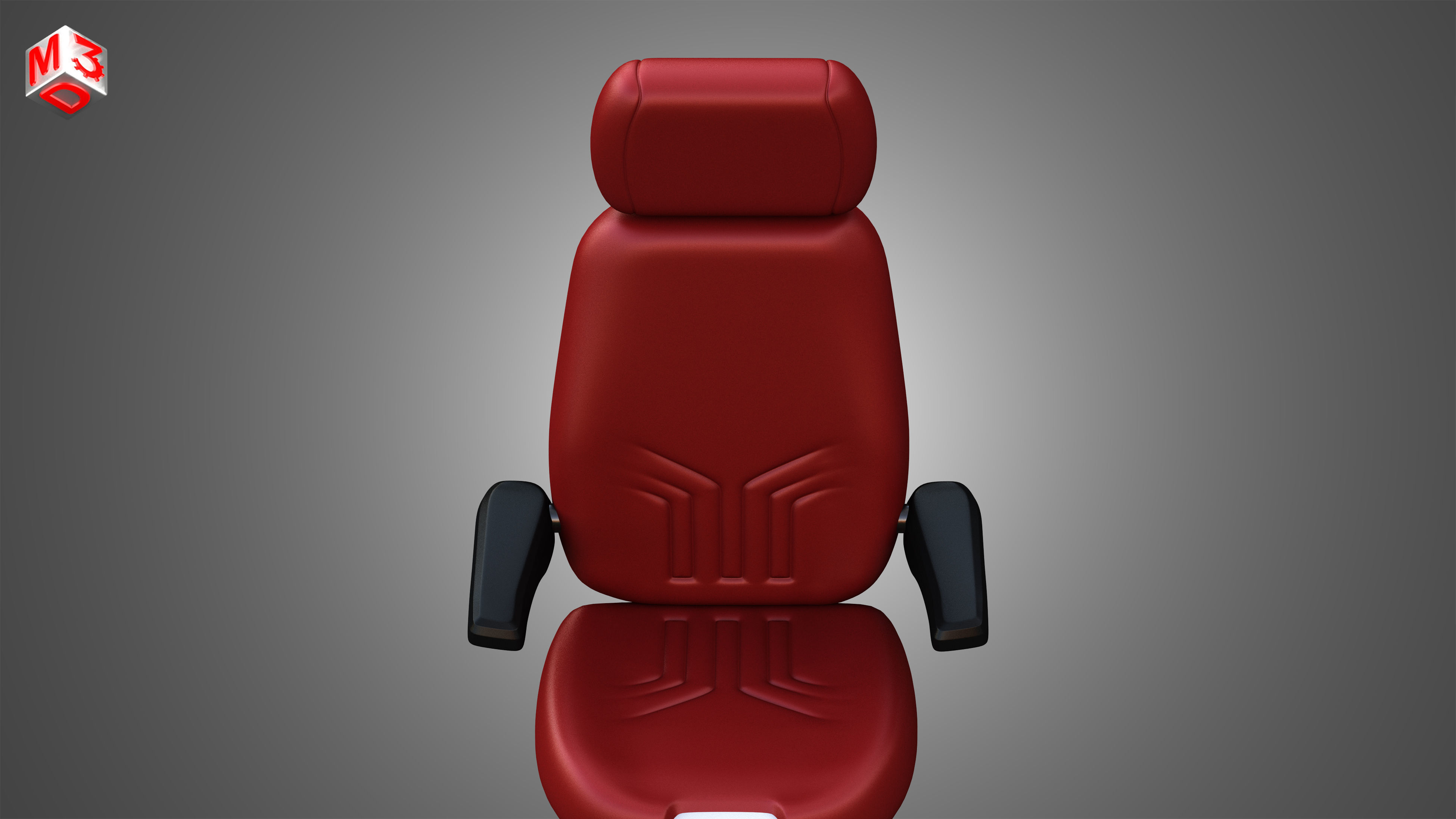 Vehicle Seat A2 3D model_13