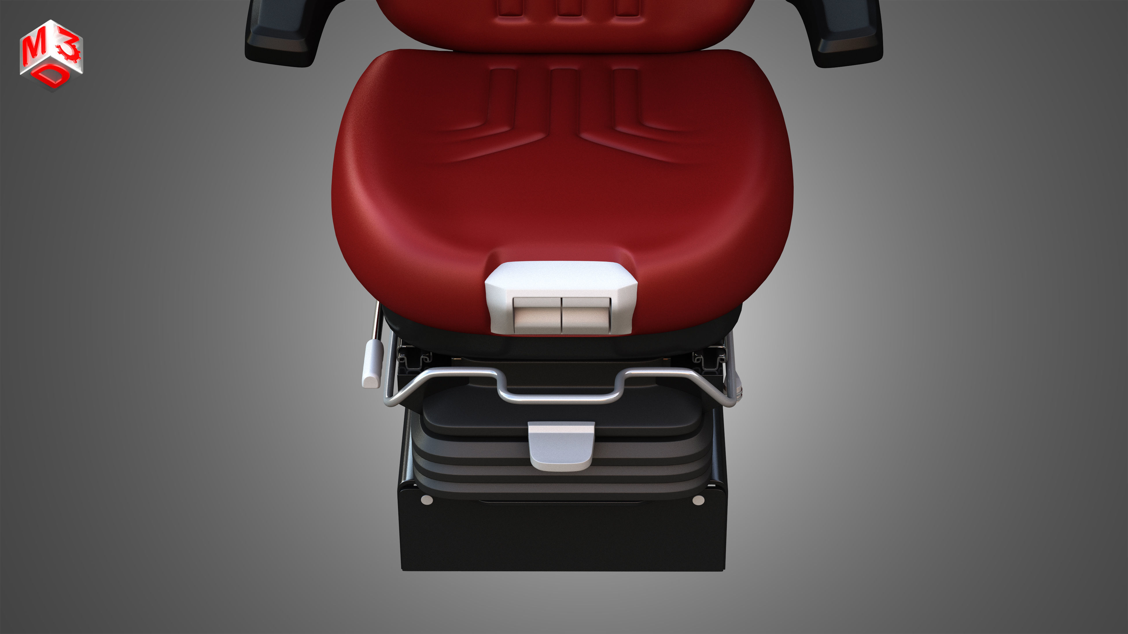 Vehicle Seat A2 3D model_14