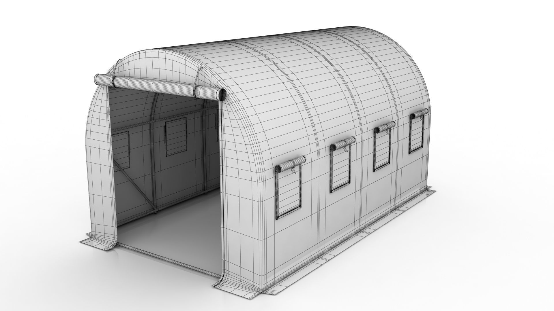 Greenhouse 3D model_6