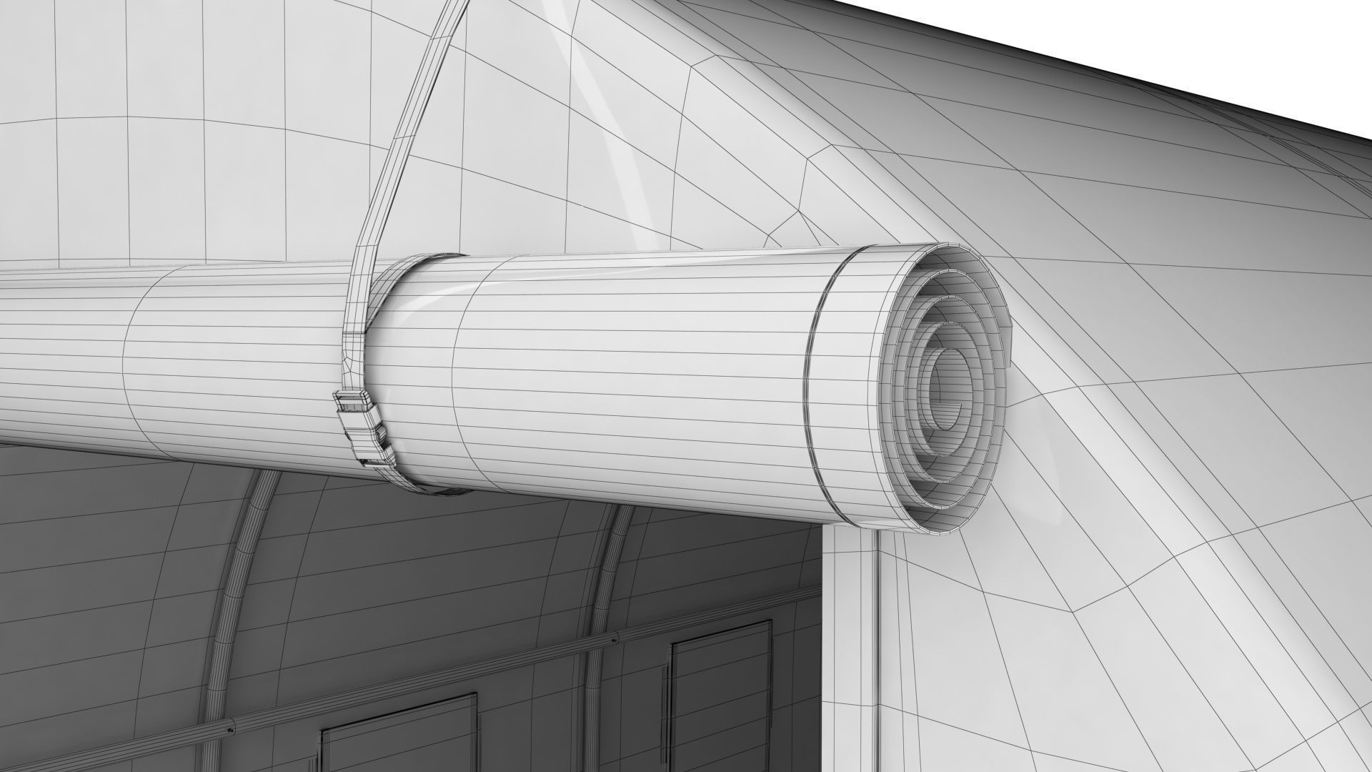 Greenhouse 3D model_9