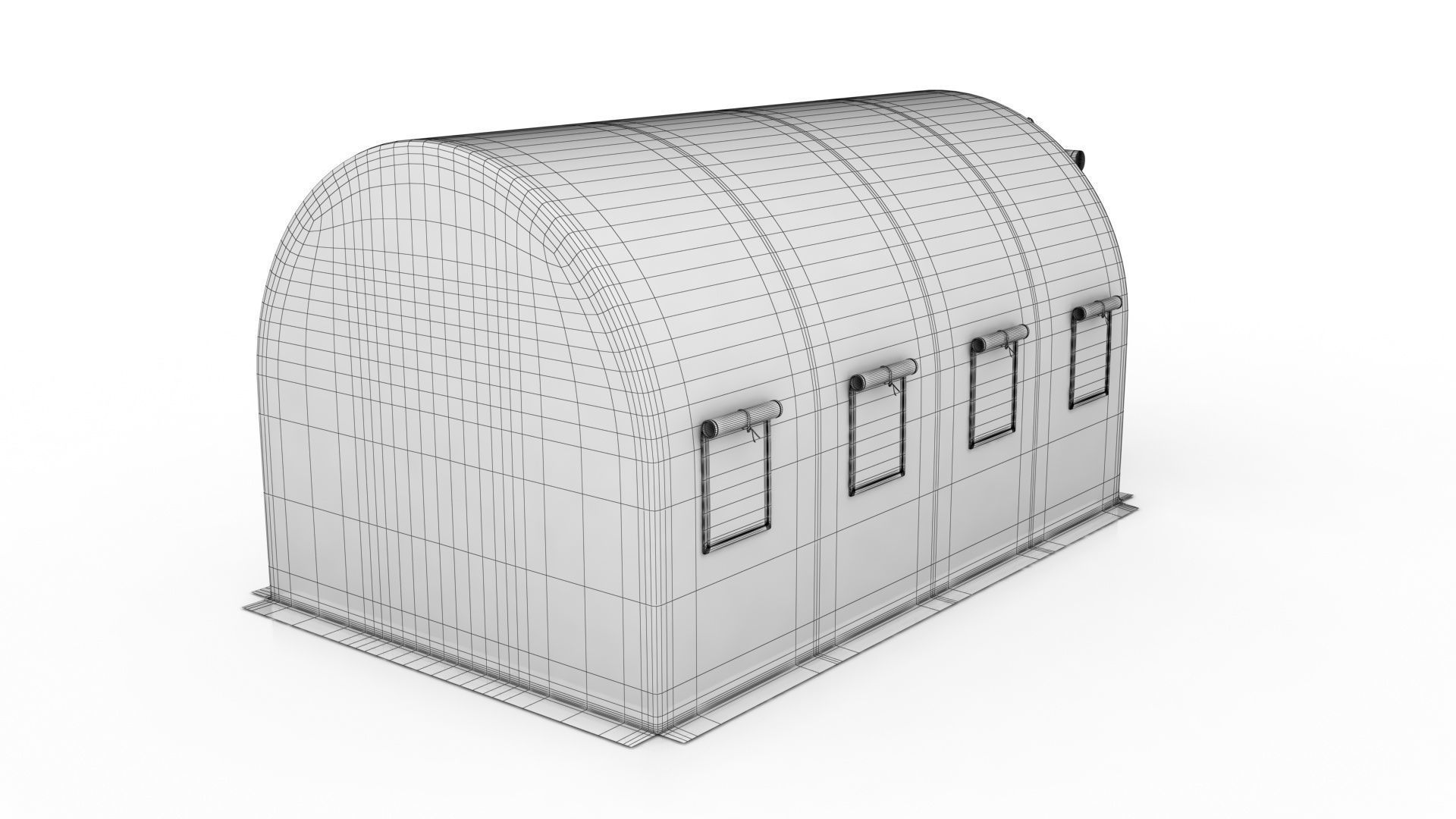 Greenhouse 3D model_8
