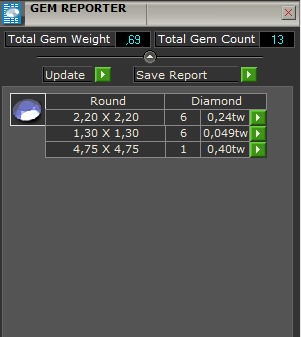 Engagement Ring with Halo 3D print model_7
