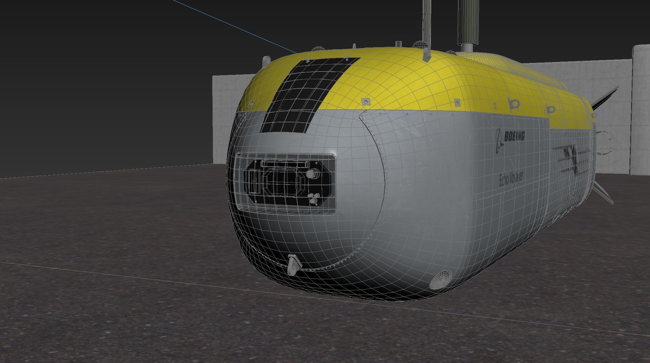 B echo voyager 3D model_11