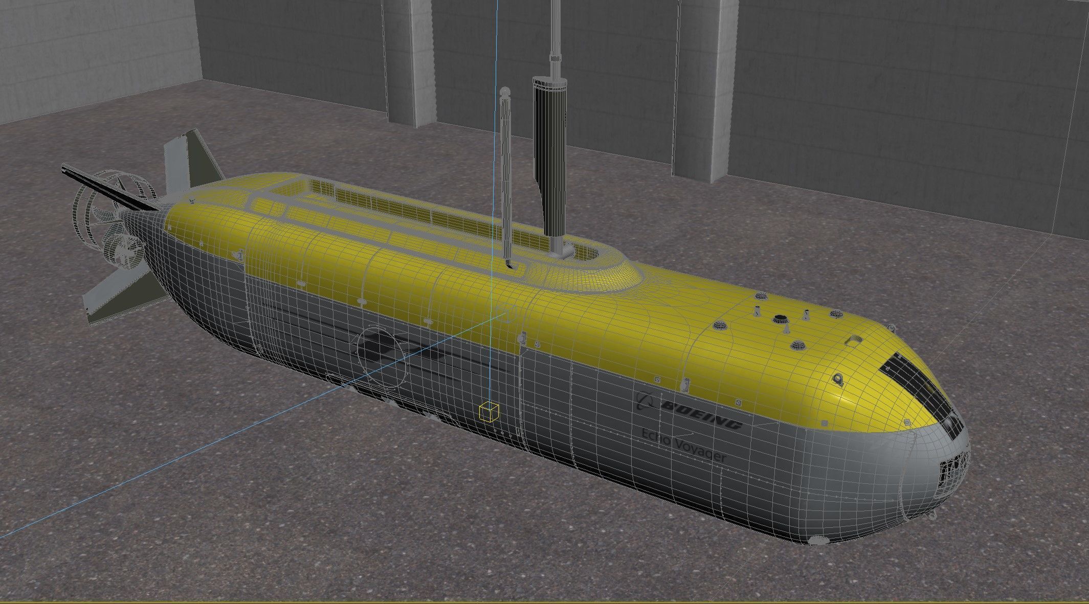 B echo voyager 3D model_9